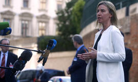 ES: derybose su Iranu visos šalys rodo "politinę valią"