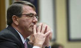JAV gynybos sekretorius žada didinti karinę paramą Europai