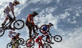 Lietuvos BMX dviratininkai Europos žaidynėse į finalą nepateko