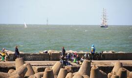 "Baltic tall ships" regatos laivų palydos
