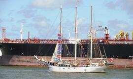 "Baltic tall ships" regatos laivų palydos