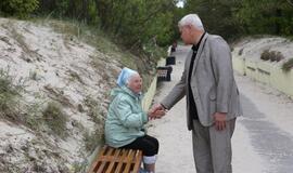 Meras apžiūrėjo Klaipėdos paplūdimius