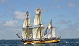 "Baltic tall ships" regatos laivų palydos