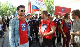 "Baltic Tall Ships Regatta 2015" įgulų paradas