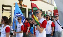 "Baltic Tall Ships Regatta 2015" įgulų paradas