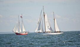 "Baltic tall ships" regatos laivų palydos
