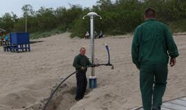 Meras apžiūrėjo Klaipėdos paplūdimius