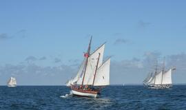 "Baltic tall ships" regatos laivų palydos