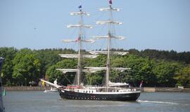 "Baltic tall ships" regatos laivų palydos