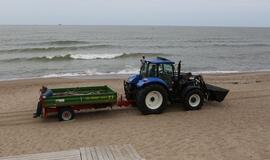 Meras apžiūrėjo Klaipėdos paplūdimius