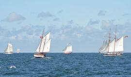 "Baltic tall ships" regatos laivų palydos
