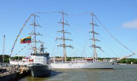 "Baltic tall ships" regatos laivų palydos