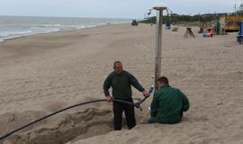 Meras apžiūrėjo Klaipėdos paplūdimius