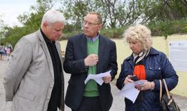 Meras apžiūrėjo Klaipėdos paplūdimius