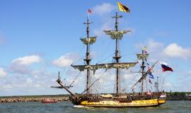 "Baltic tall ships" regatos laivų palydos
