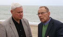 Meras apžiūrėjo Klaipėdos paplūdimius