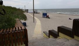 Meras apžiūrėjo Klaipėdos paplūdimius