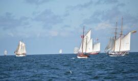 "Baltic tall ships" regatos laivų palydos