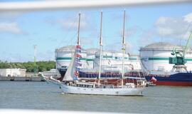 "Baltic tall ships" regatos laivų palydos