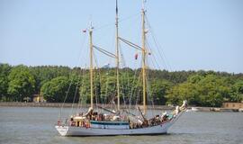 "Baltic tall ships" regatos laivų palydos