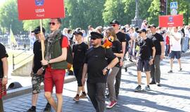 "Baltic Tall Ships Regatta 2015" įgulų paradas