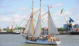 "Baltic tall ships" regatos laivų palydos