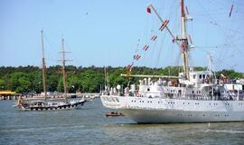 "Baltic tall ships" regatos laivų palydos