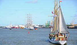 "Baltic tall ships" regatos laivų palydos