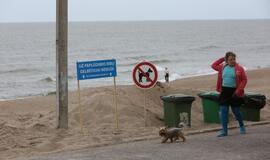 Meras apžiūrėjo Klaipėdos paplūdimius