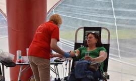 Klaipėdiečiai aukojo kraujo