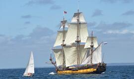 "Baltic tall ships" regatos laivų palydos