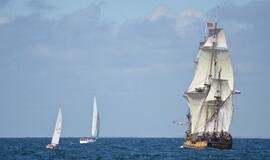 "Baltic tall ships" regatos laivų palydos