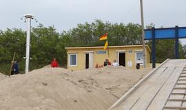 Meras apžiūrėjo Klaipėdos paplūdimius