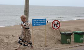 Meras apžiūrėjo Klaipėdos paplūdimius