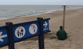 Meras apžiūrėjo Klaipėdos paplūdimius