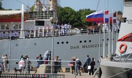 "Baltic tall ships" regatos laivų palydos