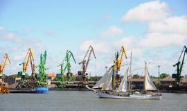 "Baltic tall ships" regatos laivų palydos