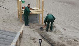 Meras apžiūrėjo Klaipėdos paplūdimius