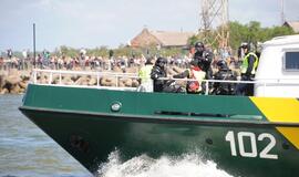 "Baltic tall ships" regatos laivų palydos