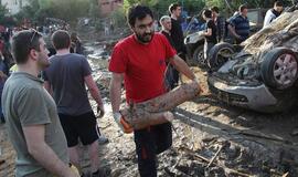 Tbilisyje rastas dar vienos potvynio aukos lavonas