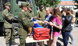 Vaikų savaitgalis - karinėje stovykloje