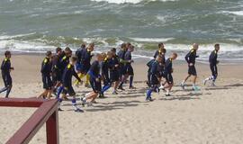 "Atlantas" atnaujino treniruotes pajūryje