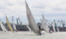 Finišavo pirmasis "Kuršių marių regatos" etapas