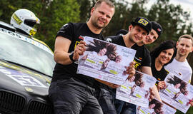 Į kovą prieš onkologines ligas stoja ir lenktynininkai