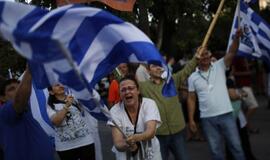 Referendumas: graikai tarė &quot;Ne&quot;