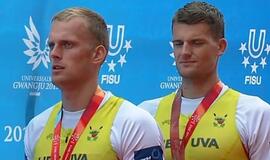 Lietuvos irkluotojai universiadoje iškovojo keturis aukso ir vieną sidabro medalį