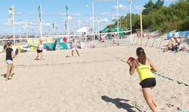 Lietuvos jaunių paplūdimio teniso rinktinė pasaulio čempionate iškovojo pergalę