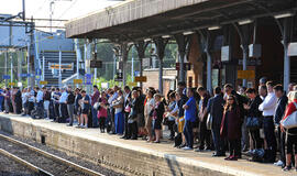 Londono metro traukinių mašinistai pradėjo 24 valandų streiką