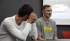 Krepšinio rinktinės kandidatai Palangoje