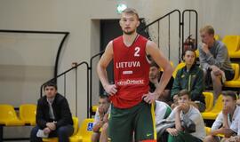 Krepšinio rinktinės treniruotė Palangoje